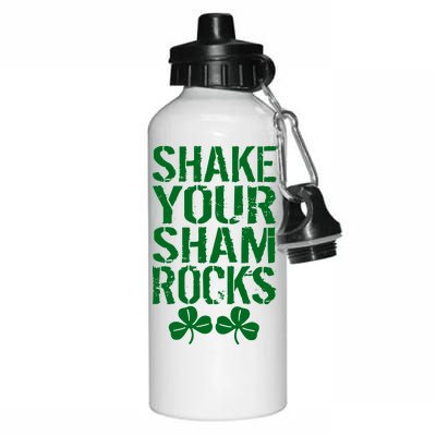 Shake Your Shamrocks Aluminum Water Bottle