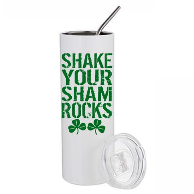 Shake Your Shamrocks Stainless Steel Tumbler