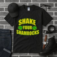 Shake Your Shamrocks Funny St Patricks Day Tall T-Shirt