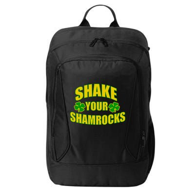 Shake Your Shamrocks Funny St Patricks Day City Backpack