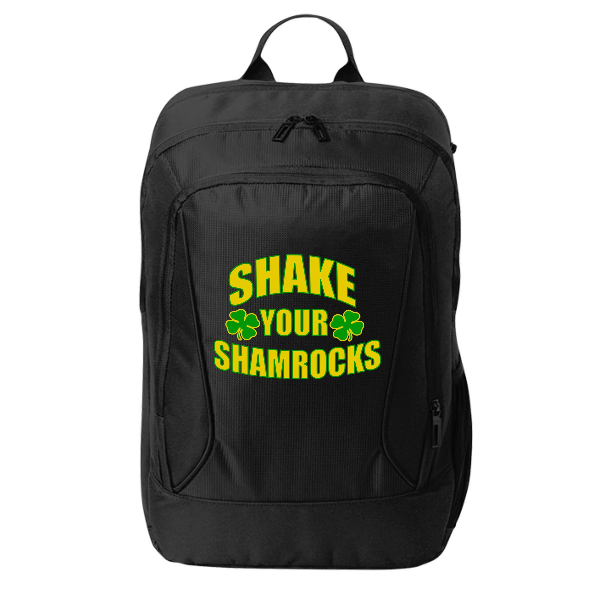 Shake Your Shamrocks Funny St Patricks Day City Backpack