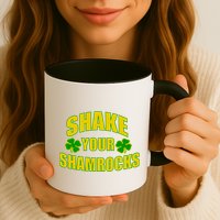 Shake Your Shamrocks Funny St Patricks Day Mug