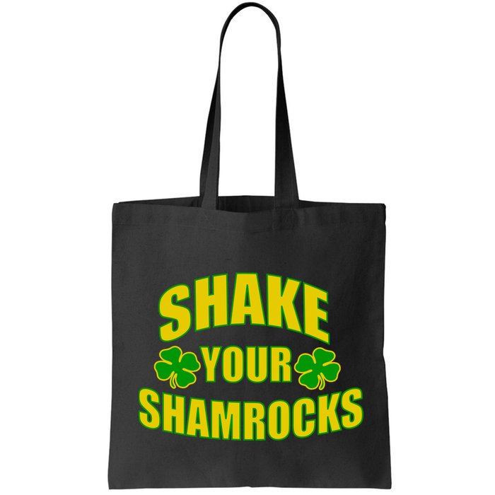 Shake Your Shamrocks Funny St Patricks Day Bag