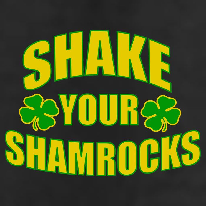 Shake Your Shamrocks Funny St Patricks Day 25L Jumbo Tote
