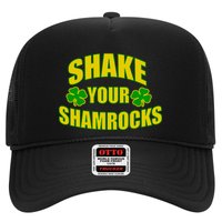Shake Your Shamrocks Funny St Patricks Day Trucker Hat