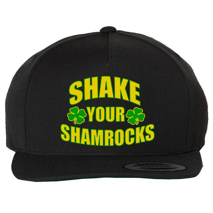 Shake Your Shamrocks Funny St Patricks Day Wool Snapback Cap