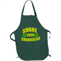 Shake Your Shamrocks Funny St Patricks Day Apron