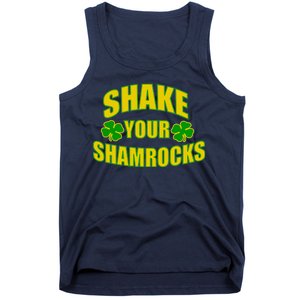 Shake Your Shamrocks Funny St Patricks Day Tank Top