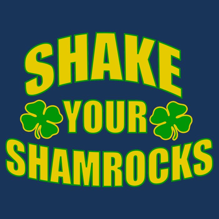 Shake Your Shamrocks Funny St Patricks Day Infant Baby Jersey Bodysuit