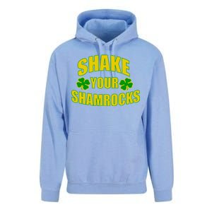 Shake Your Shamrocks Funny St Patricks Day Unisex Surf Hoodie