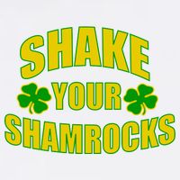 Shake Your Shamrocks Funny St Patricks Day Garment-Dyed Sweatshirt