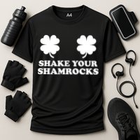Shake Your Shamrocks St. Patrick's Day Clover Performance Shirt