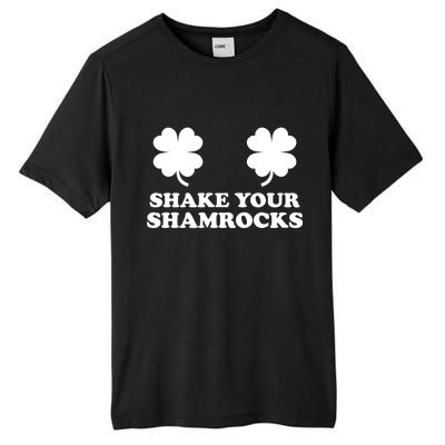 Shake Your Shamrocks St. Patrick's Day Clover Tall Fusion ChromaSoft Performance T-Shirt