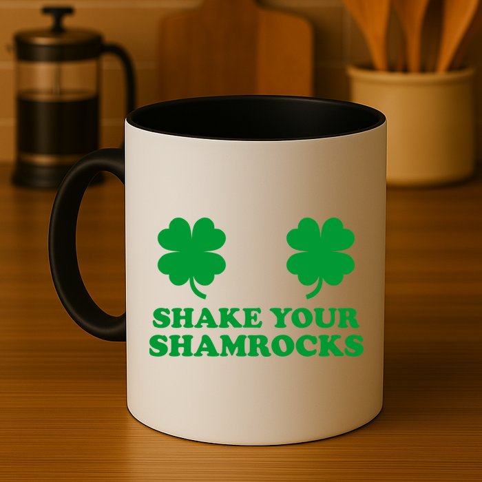 Shake Your Shamrocks St. Patrick's Day Clover Mug