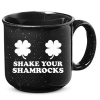 Shake Your Shamrocks St. Patrick's Day Clover 15oz Campfire Ceramic Mug