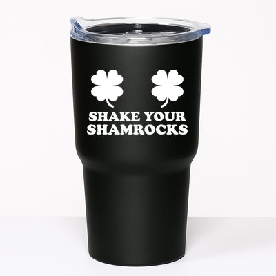 Shake Your Shamrocks St. Patrick's Day Clover Tumbler