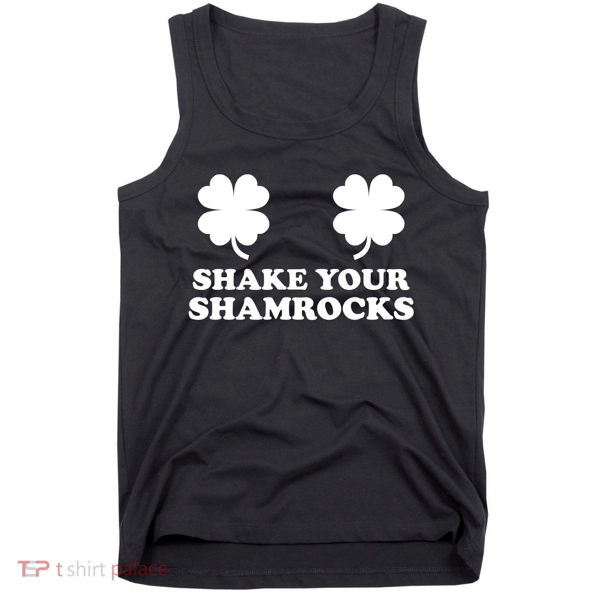 Shake Your Shamrocks St. Patrick's Day Clover Tank Top