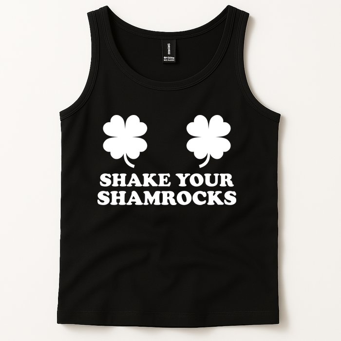 Shake Your Shamrocks St. Patrick's Day Clover Tank Top