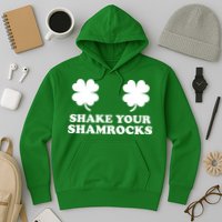 Shake Your Shamrocks St. Patrick's Day Clover Hoodie
