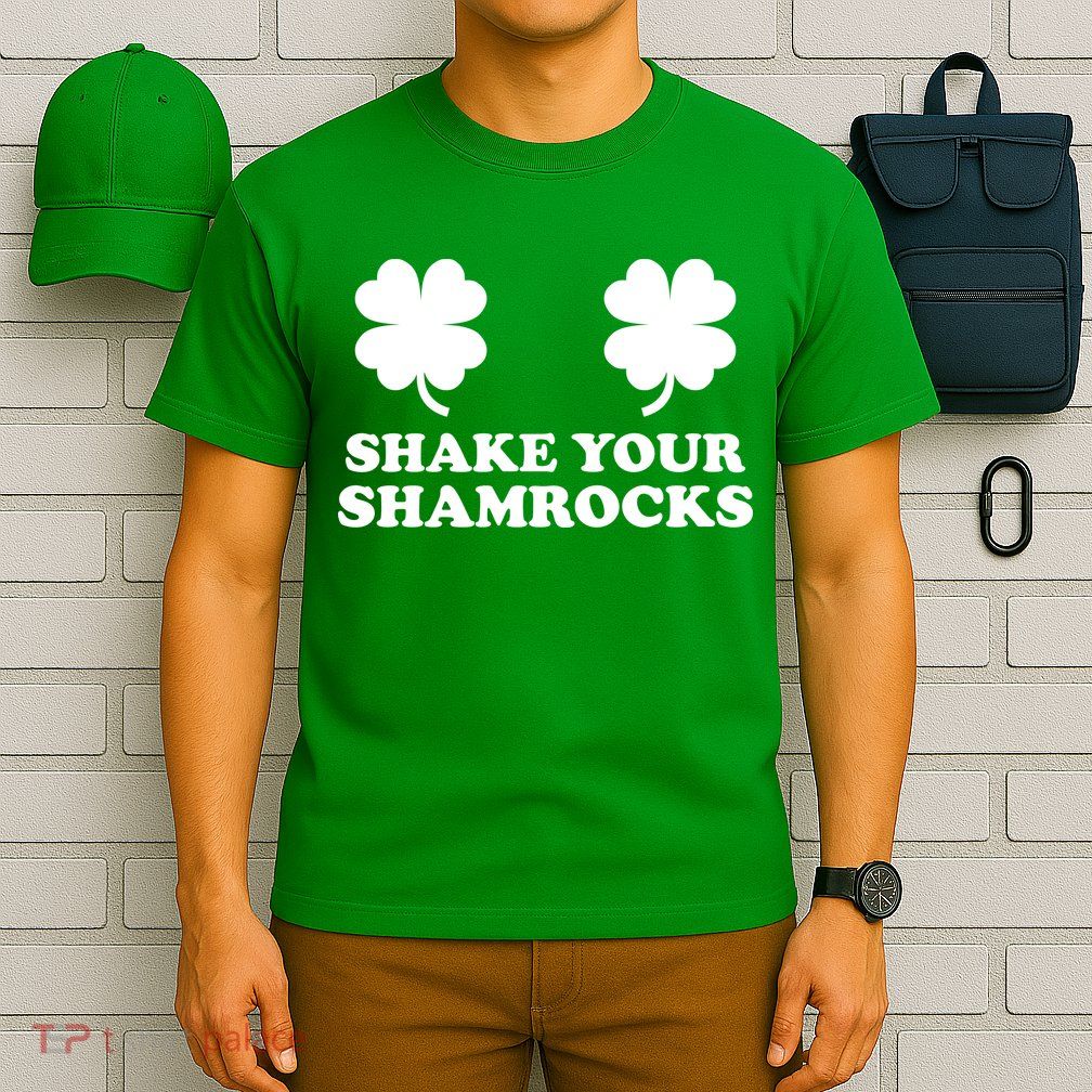 Shake Your Shamrocks St. Patrick's Day Clover T-Shirt