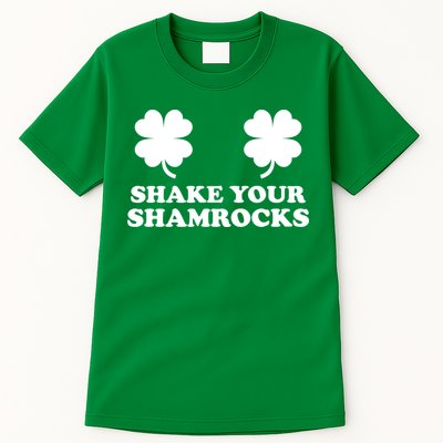 Shake Your Shamrocks St. Patrick's Day Clover Tall T-Shirt