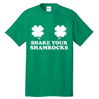 Shake Your Shamrocks St. Patrick's Day Clover Tall T-Shirt