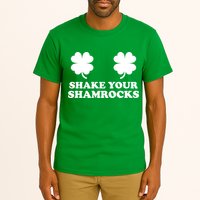 Shake Your Shamrocks St. Patrick's Day Clover Tall T-Shirt