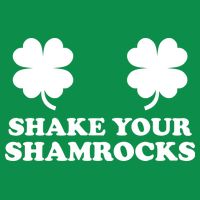 Shake Your Shamrocks St. Patrick's Day Clover Mousepad