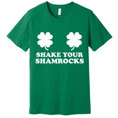 Shake Your Shamrocks St. Patrick's Day Clover Premium T-Shirt