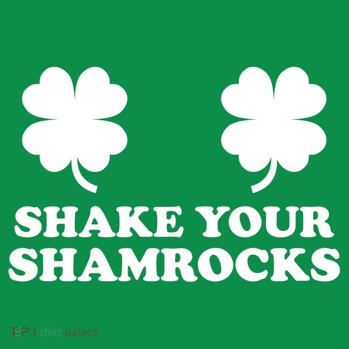 Shake Your Shamrocks St. Patrick's Day Clover Premium T-Shirt