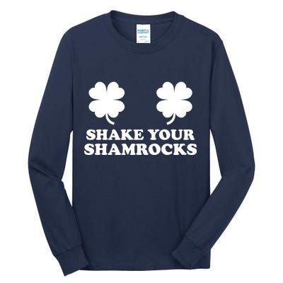 Shake Your Shamrocks St. Patrick's Day Clover Tall Long Sleeve T-Shirt