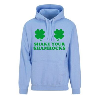 Shake Your Shamrocks St. Patrick's Day Clover Unisex Surf Hoodie