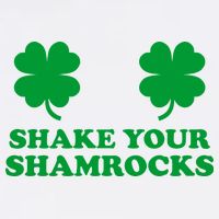 Shake Your Shamrocks St. Patrick's Day Clover Garment-Dyed Sweatshirt