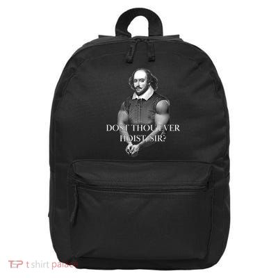 Shakespeare Dost Thou Ever Hoist Sir? 16 in Basic Backpack