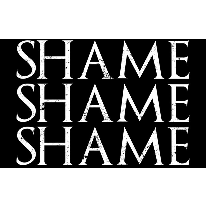 Shame Shame Shame Bumper Sticker