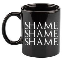 Shame Shame Shame 11oz C Handle Ceramic Mug