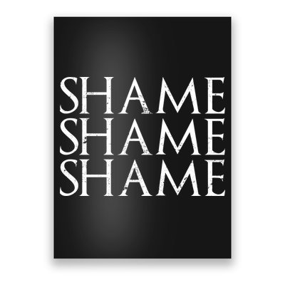 Shame Shame Shame Poster