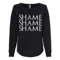 Shame Shame Shame Womens California Wash Sweatshirt