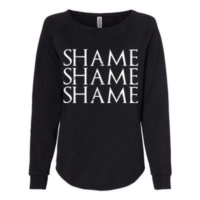 Shame Shame Shame Womens California Wash Sweatshirt