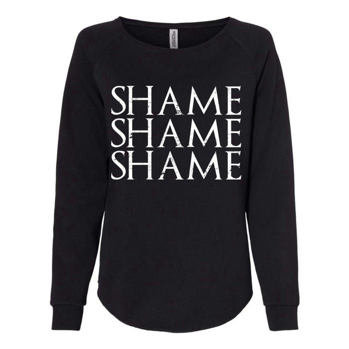 Shame Shame Shame Womens California Wash Sweatshirt