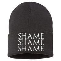 Shame Shame Shame Sustainable Knit Beanie