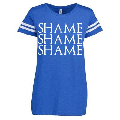 Shame Shame Shame Enza Ladies Jersey Football T-Shirt