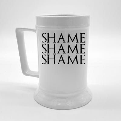 Shame Shame Shame Beer Stein