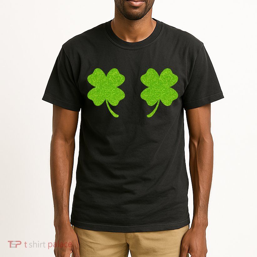 Shamrock Censors Boobs Tall T-Shirt