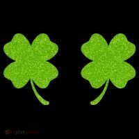 Shamrock Censors Boobs Button