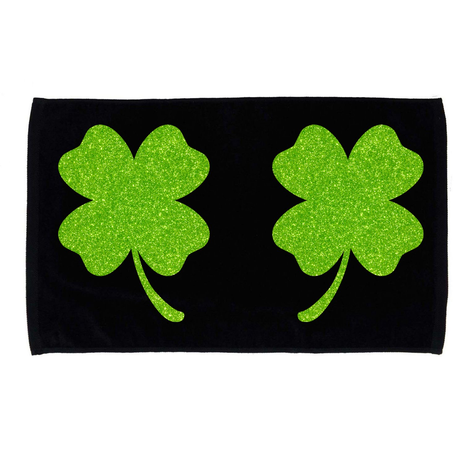 Shamrock Censors Boobs Microfiber Hand Towel
