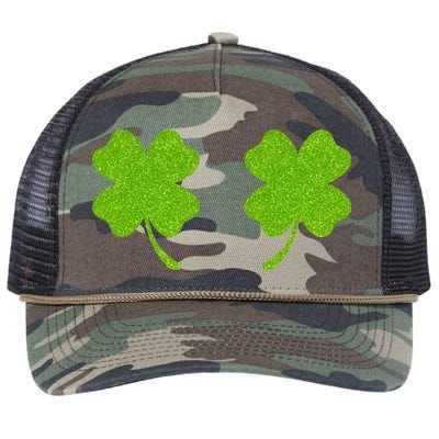 Shamrock Censors Boobs Retro Rope Trucker Hat Cap