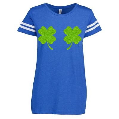 Shamrock Censors Boobs Enza Ladies Jersey Football T-Shirt