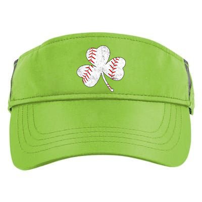 Shamrock Clover Leaf Baseball Adult Drive Performance Visor