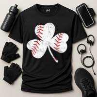 Shamrock Clover Leaf Baseball Performance Shirt